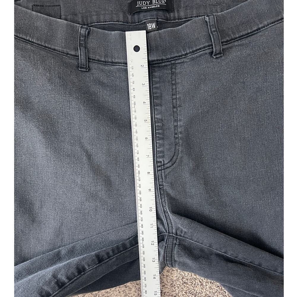 Judy Blue Womens 18W Boho Western Retro Stretchy Pull On Flare‎ Jeans High Rise - Picture 8 of 10
